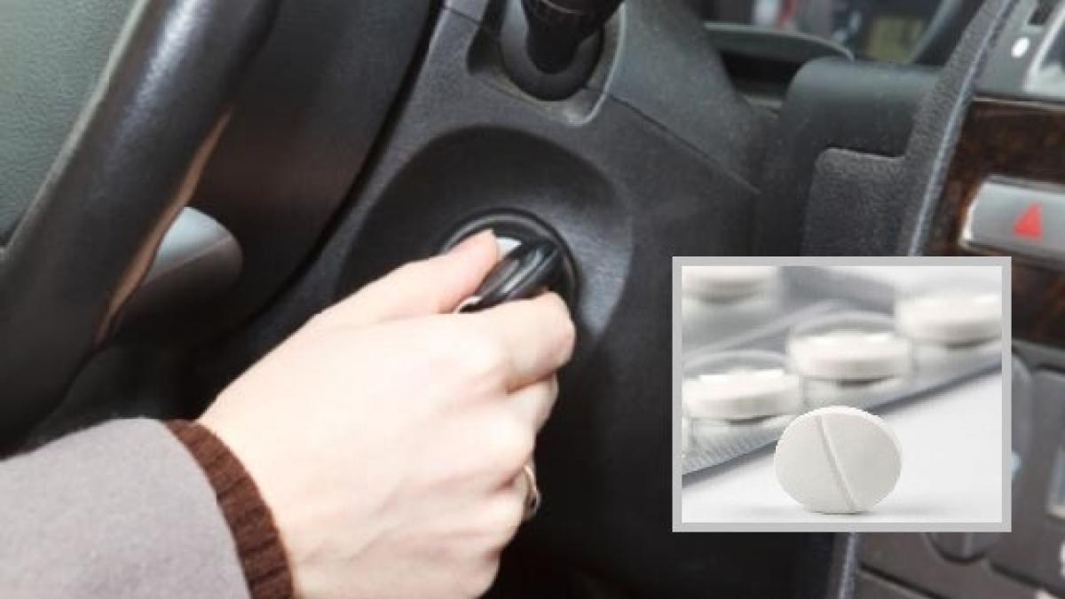 truc genial cum pornesti masina folosind doua aspirine