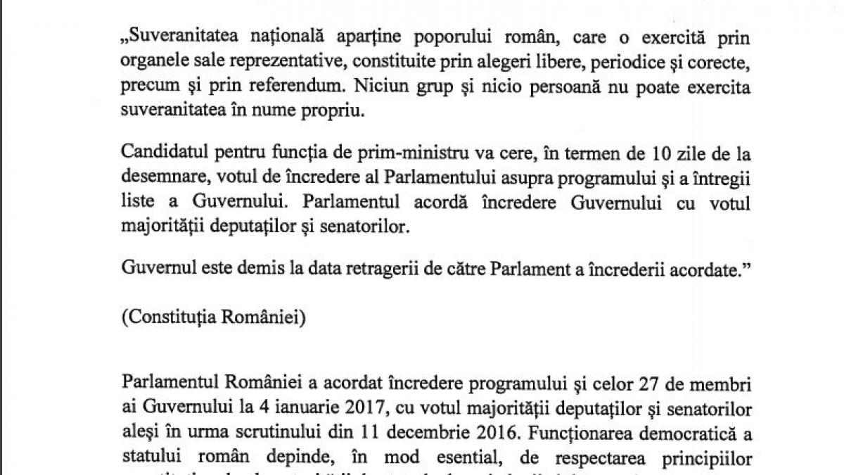 motiunea de cenzura a fost finalizata documentul se intituleaza romania nu poate fi confiscata
