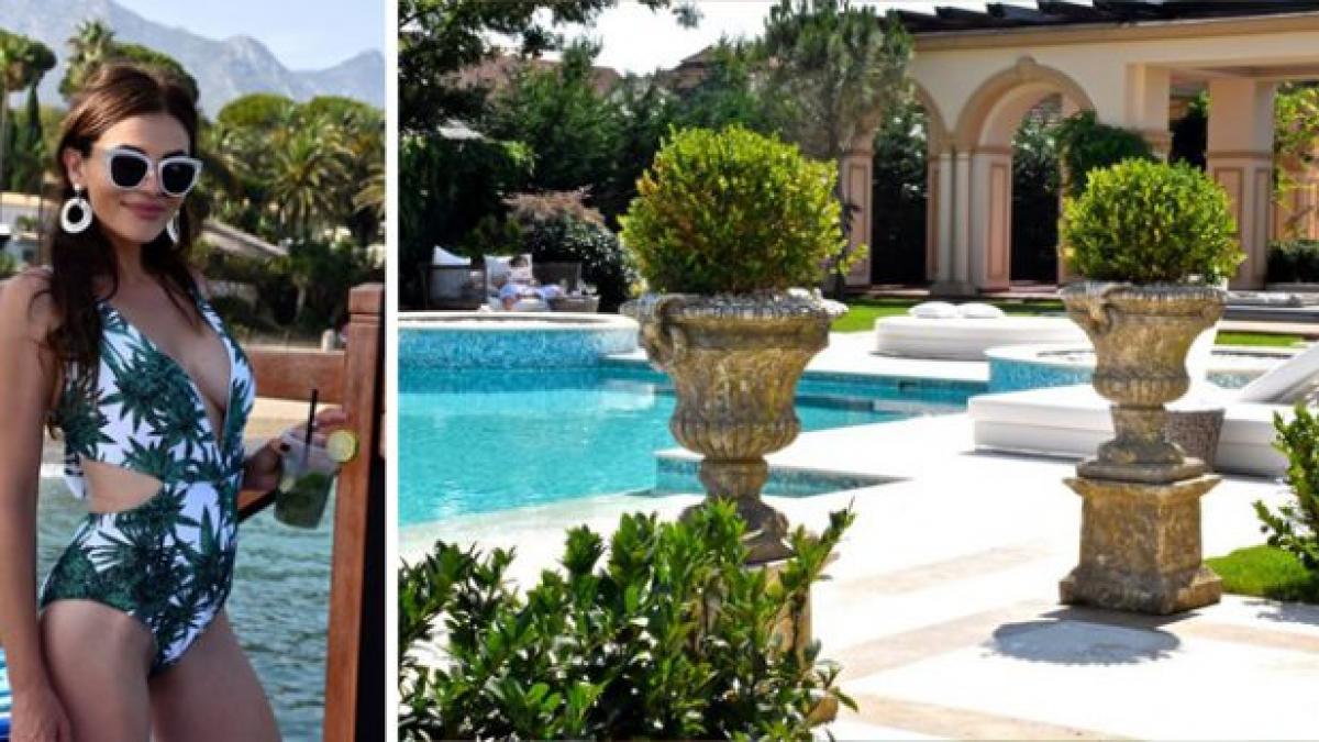 cel mai impozant palat din cea mai bogata comuna cum traieste cea mai sexy milionara din romania