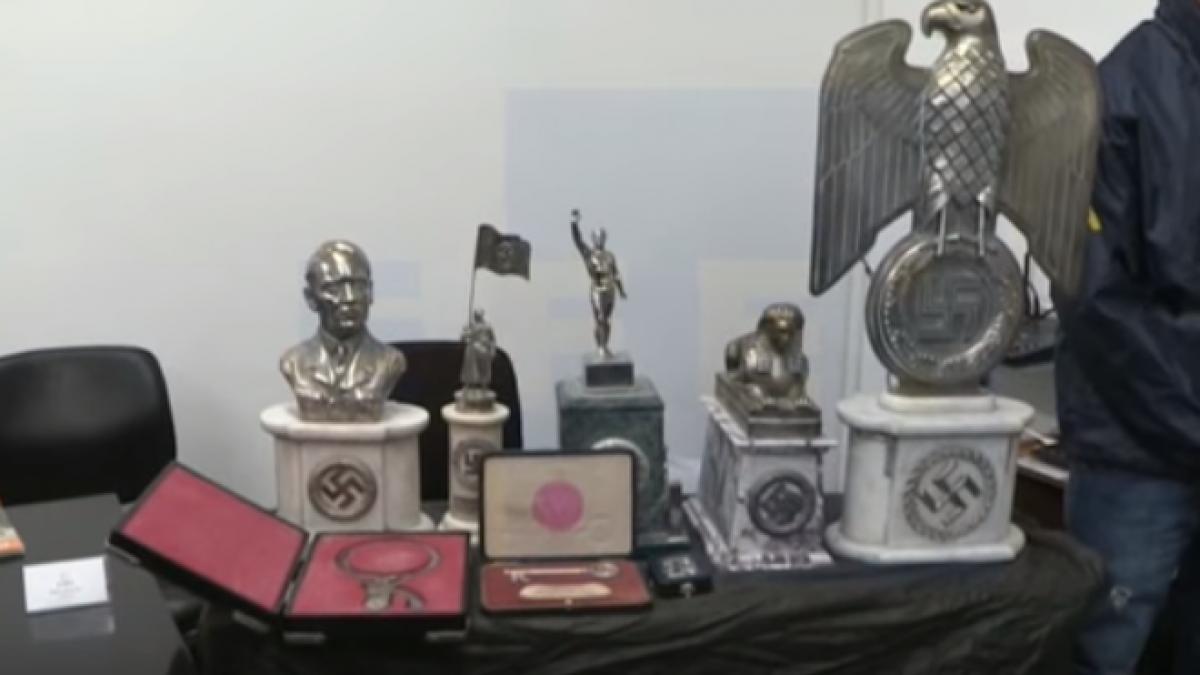 politistii au descoperit una dintre cele mai mari comori naziste unde erau ascunse artefactele video