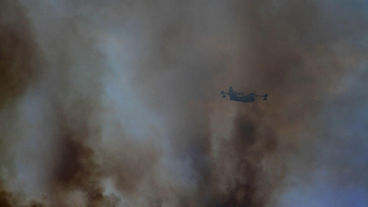 un avion s a prabusit in timp ce intervenea la incendiul de vegetatie din portugalia
