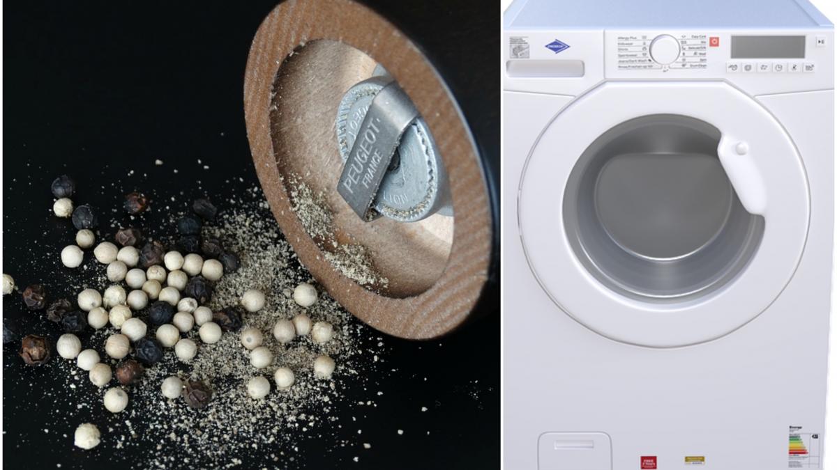 a pus o lingurita de piper in masina de spalat cand vei afla de ce vei face si tu la fel