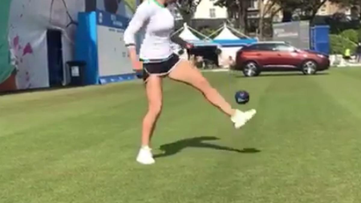 imagini inedite cu simona halep care au fost reactiile fanilor video