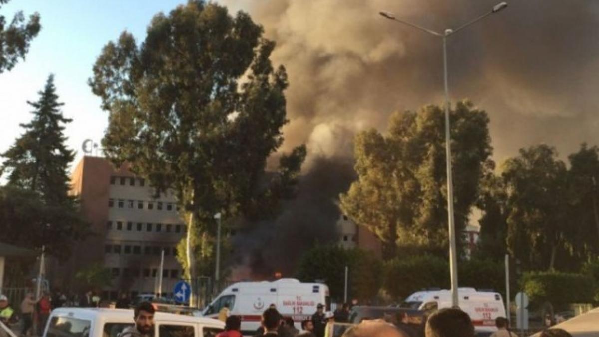 turcia explozie in apropierea unei zone militare nato