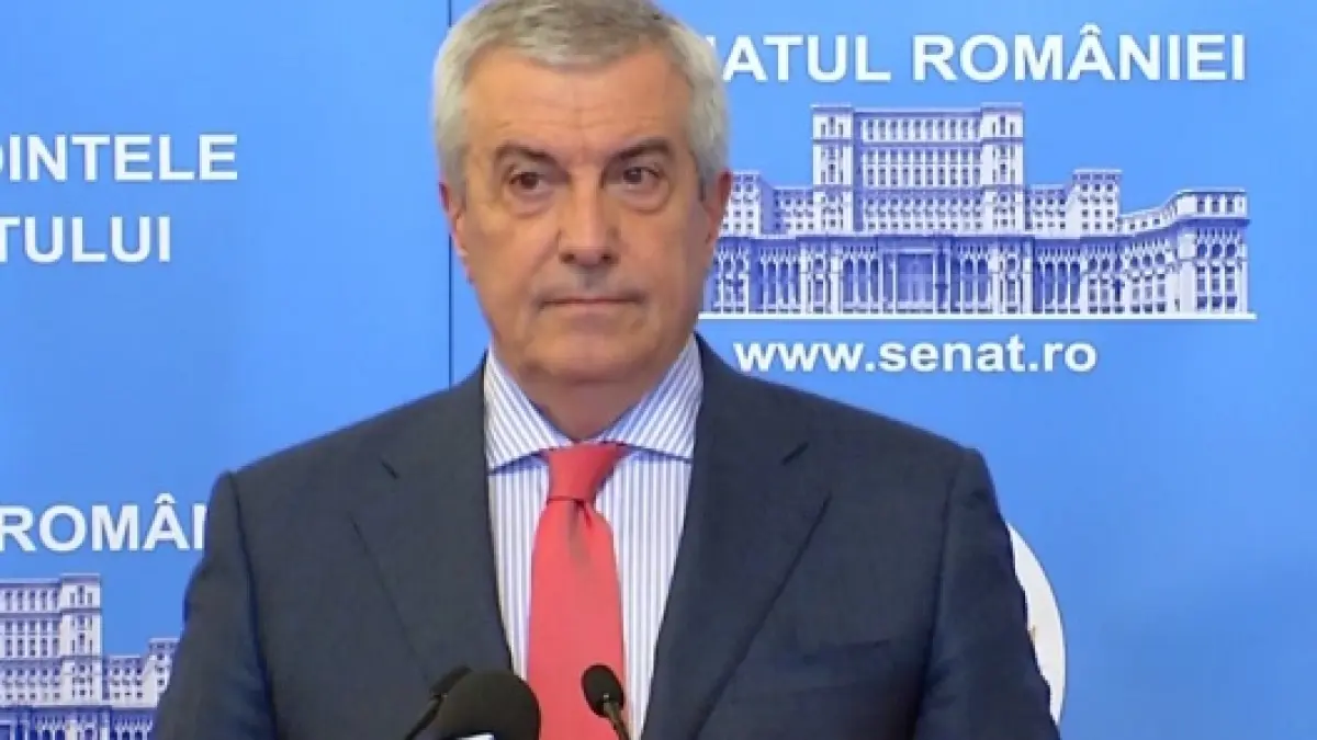 calin popescu tariceanu sustinem la cotroceni propunerea lui tudose