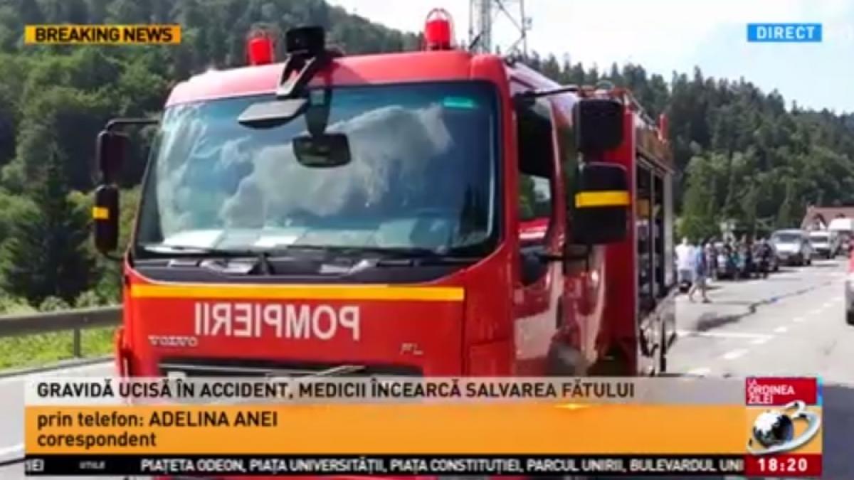 accident cumplit langa predeal