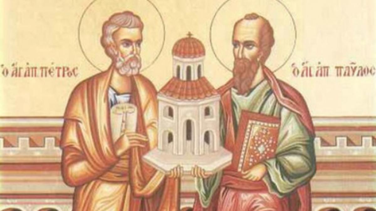 sfintii petru si pavel traditii si superstitii de sfintii apostoli petru si pavel este pacat mare