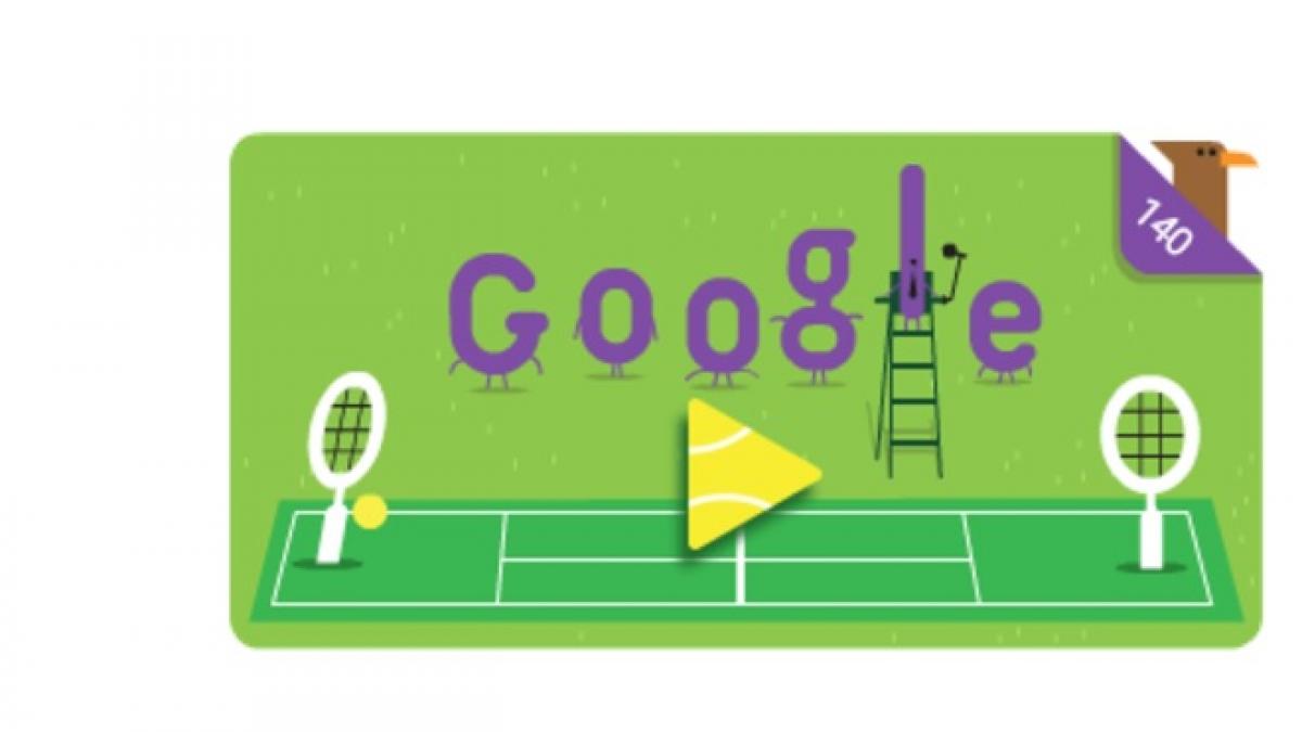 turneul de la wimbledon google sarbatoreste turneul de la wimbledon cu un doodle special