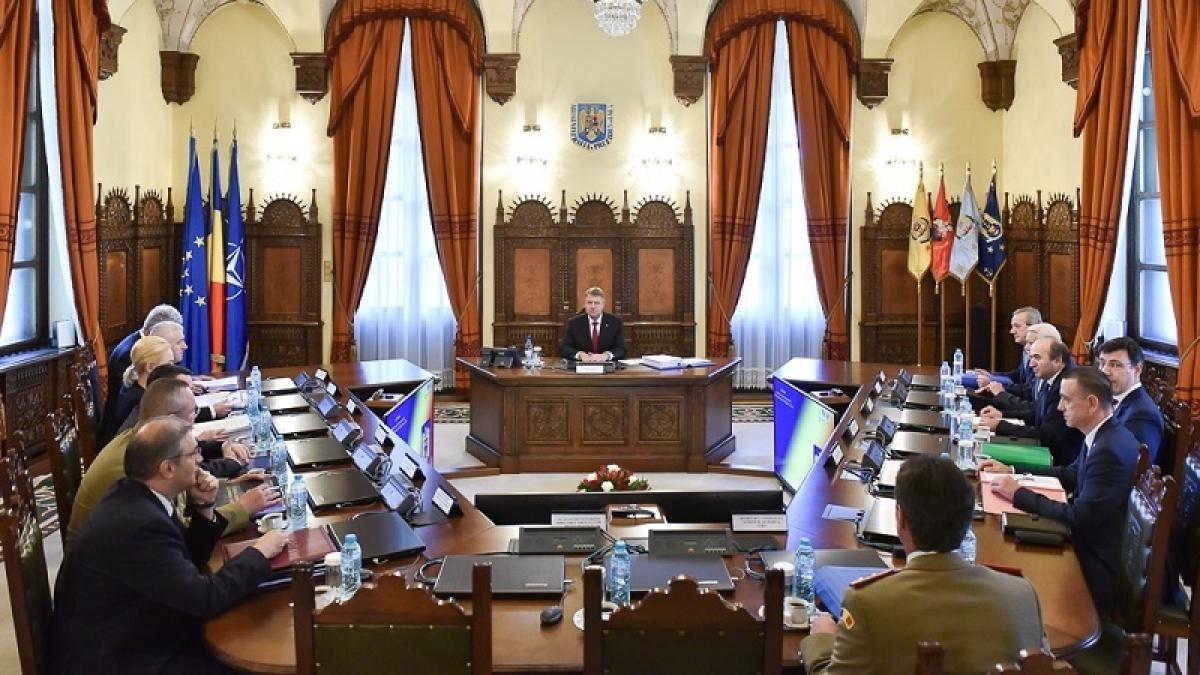 sedinta consiliului suprem de aparare a tarii s a incheiat a fost prima sedinta csat la care a