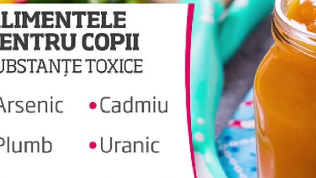 medic mancarea pentru bebelusi e otrava la borcan s au gasit metale grele in sucuri si biscuiti