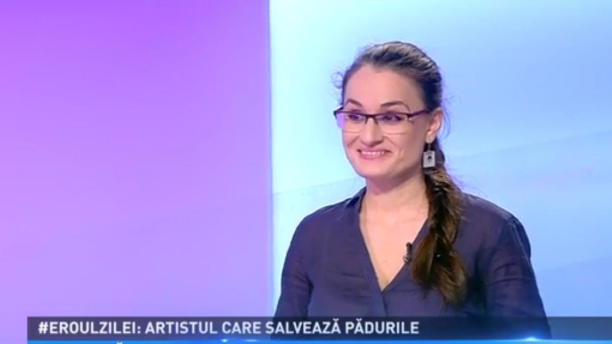eroul zilei raluca baloiu artistul gorjean care salveaza padurile