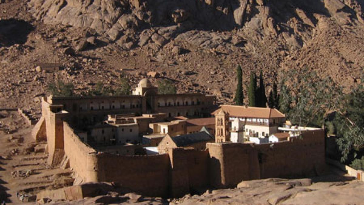 radu tudor descoperire senzationala in manastirea sfanta ecaterina din sinai