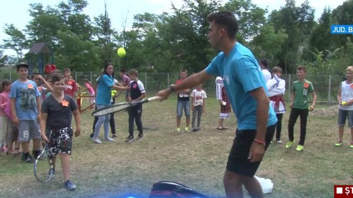 campionul de tenis horia tecau prima vizita ca ambasador unicef