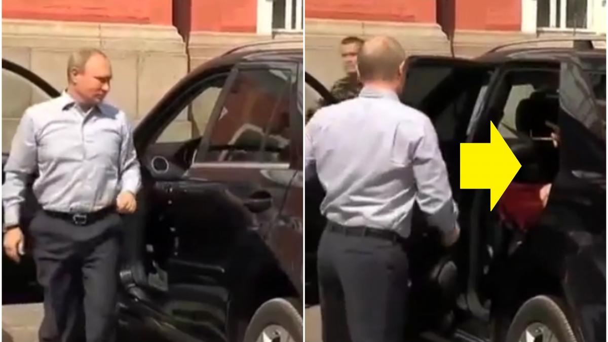 misterul care a pus pe jar presa rusa vladimir putin filmat in compania unui personaj necunoscut