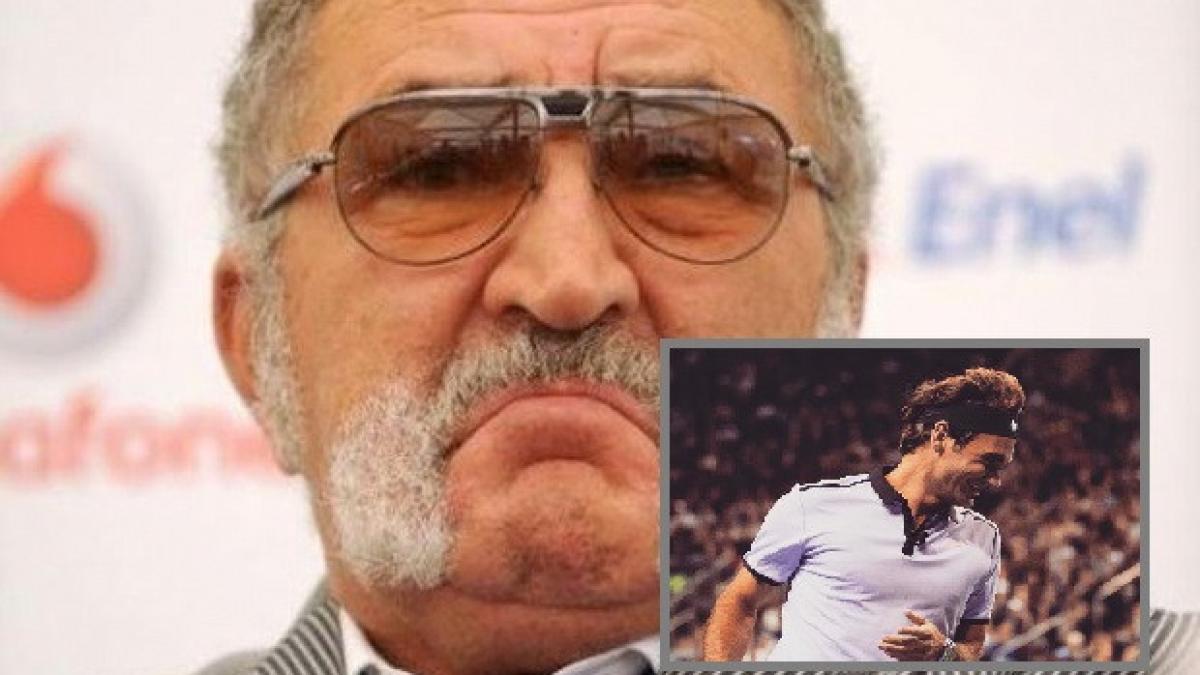 ion tiriac ironizat de roger federer