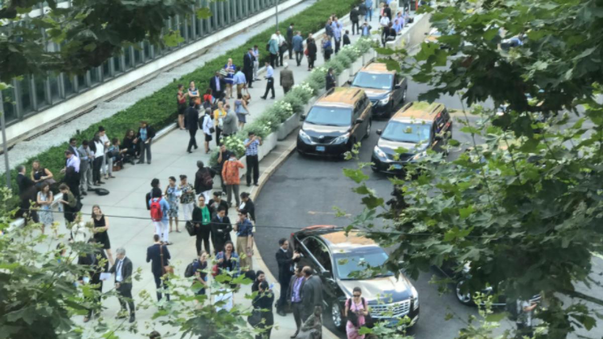 o cladire onu din new york a fost evacuata care a fost motivul