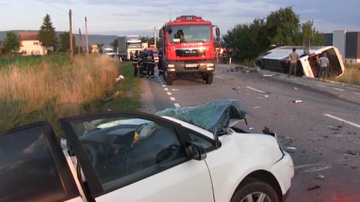 accident grav pe dn2 patru persoane au fost ranite