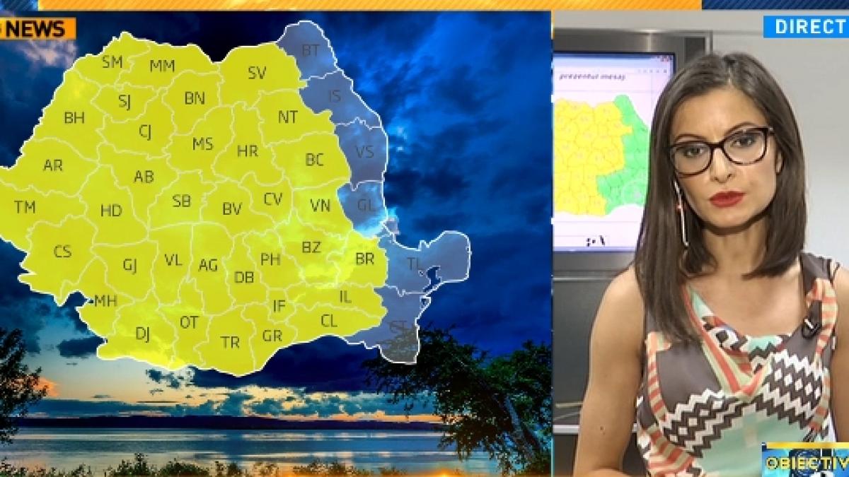 atentionare anm cod galben de furtuni pentru trei sferturi din tara