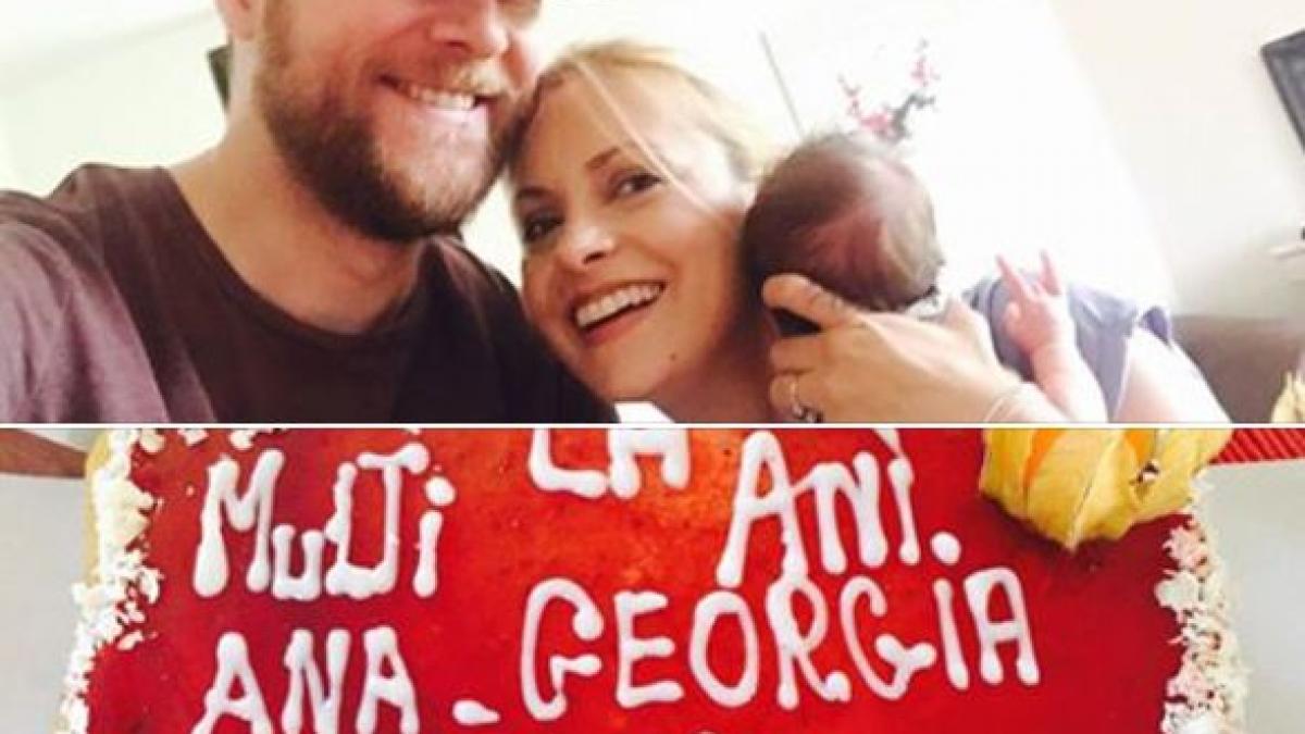 simona gherghe le a aratat o fanilor pe fiica ei ana imagini in premiera la aniversarea a doua luni