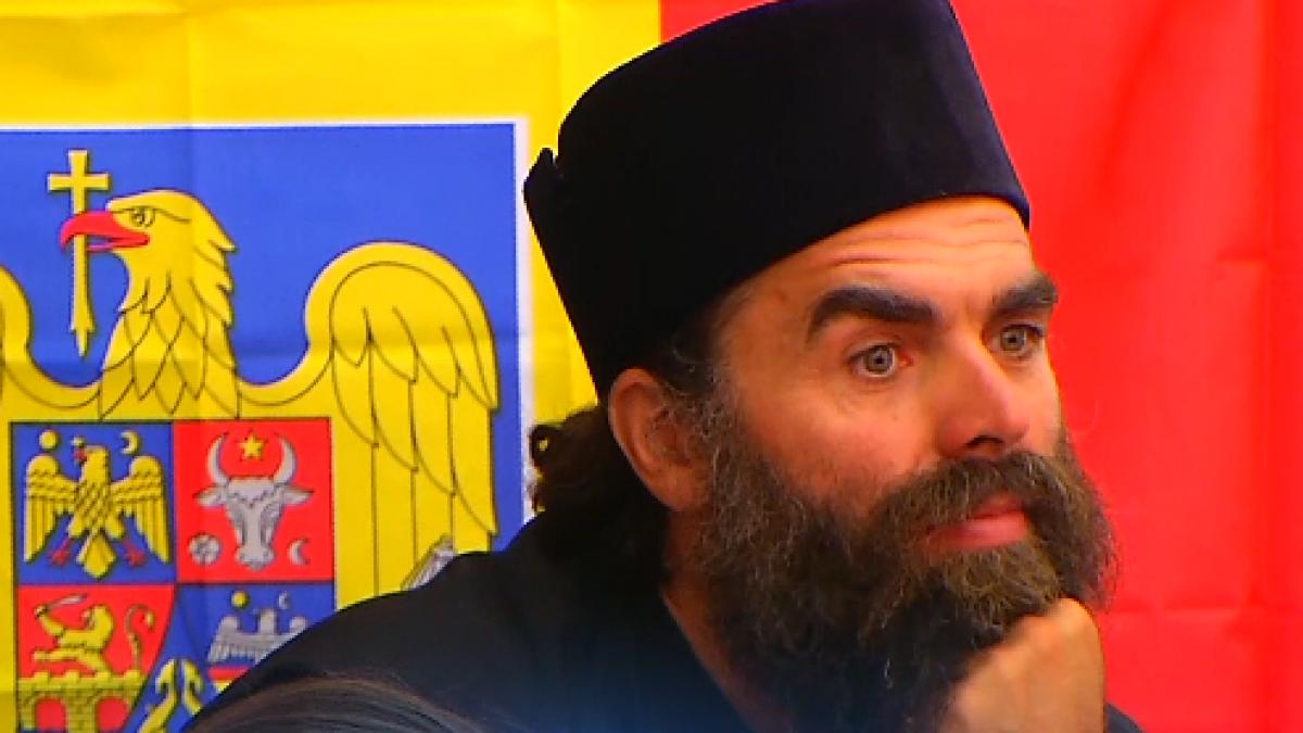 cine este falsul calugar care a facut scandal la dezbaterea privind noua carte de identitate