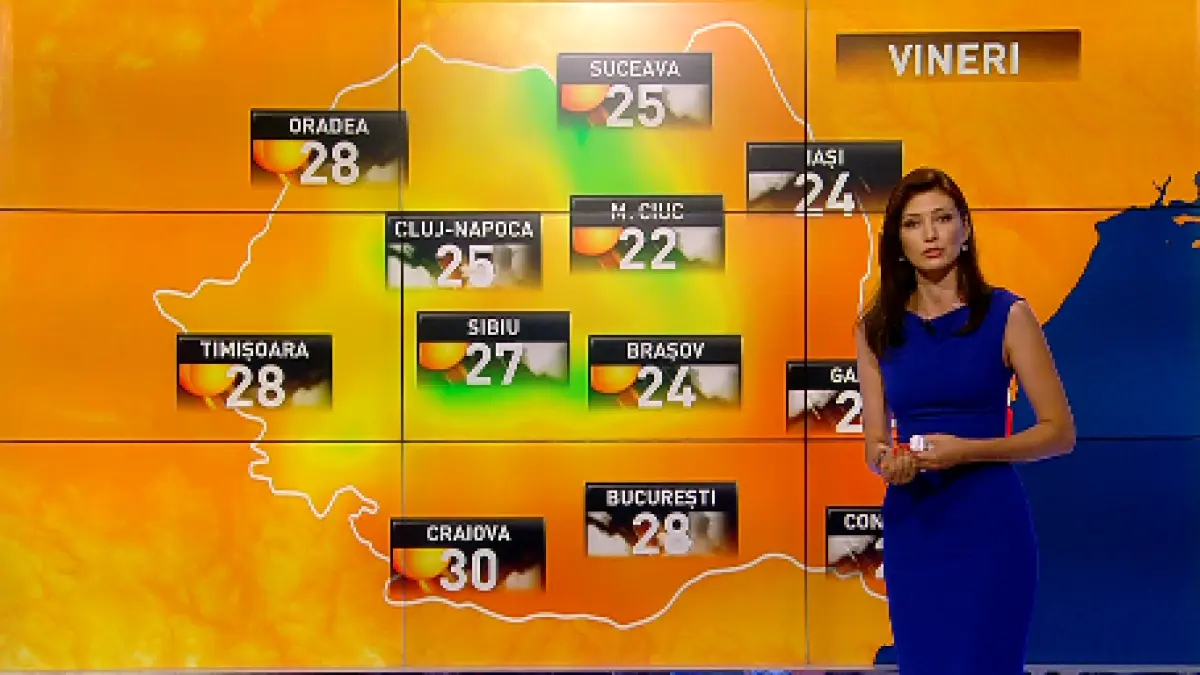 prognoza meteo vremea se va ameliora si se va incalzi usor