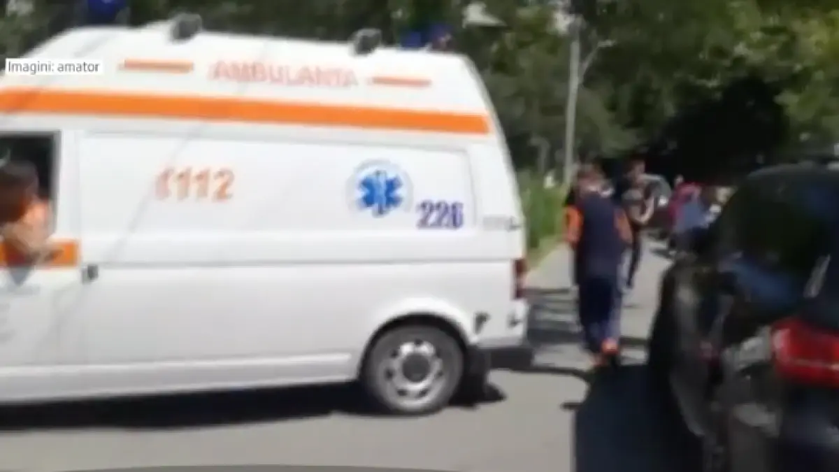 ambulanta blocata de o masina de fite la iasi patronul unei firme de constructii si asfaltari din