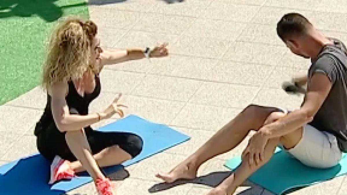 carmen bruma si lectia de sport