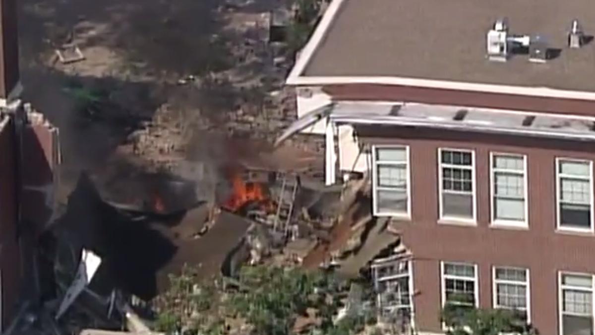 explozie puternica la o scoala din statele unite mai multi morti si raniti video