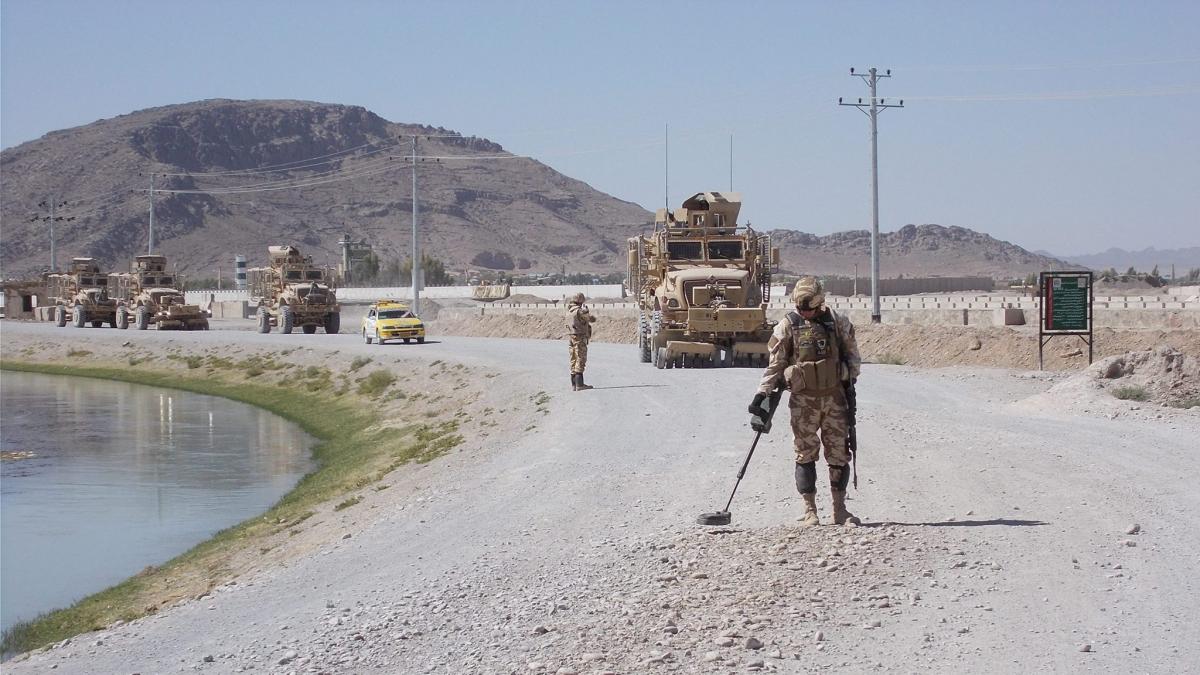 militar roman ranit in afganistan