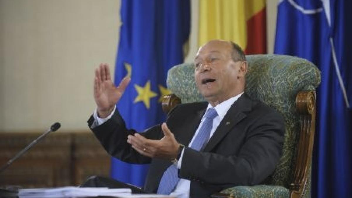basescu vorbeste despre relatia de dusmanie cu iohannis