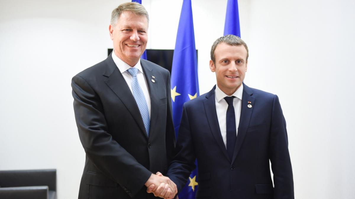 e oficial klaus iohannis a anuntat vizita lui emmanuel macron la bucuresti