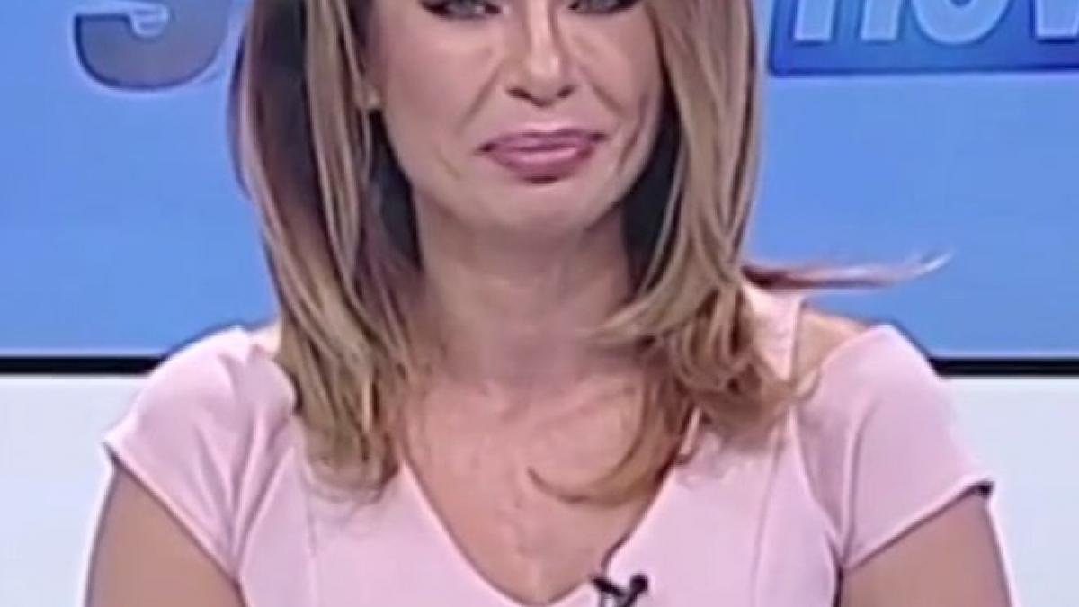 o prezentatoare de la noi a izbucnit in lacrimi la tv nu si a mai putut stapani emotia si a inceput