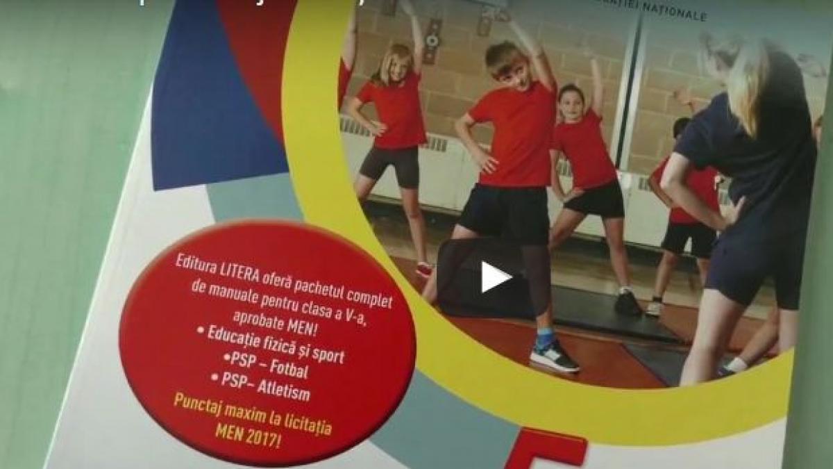 cum arata manualul de educatie fizica a ajuns deja in unele scoli din romania