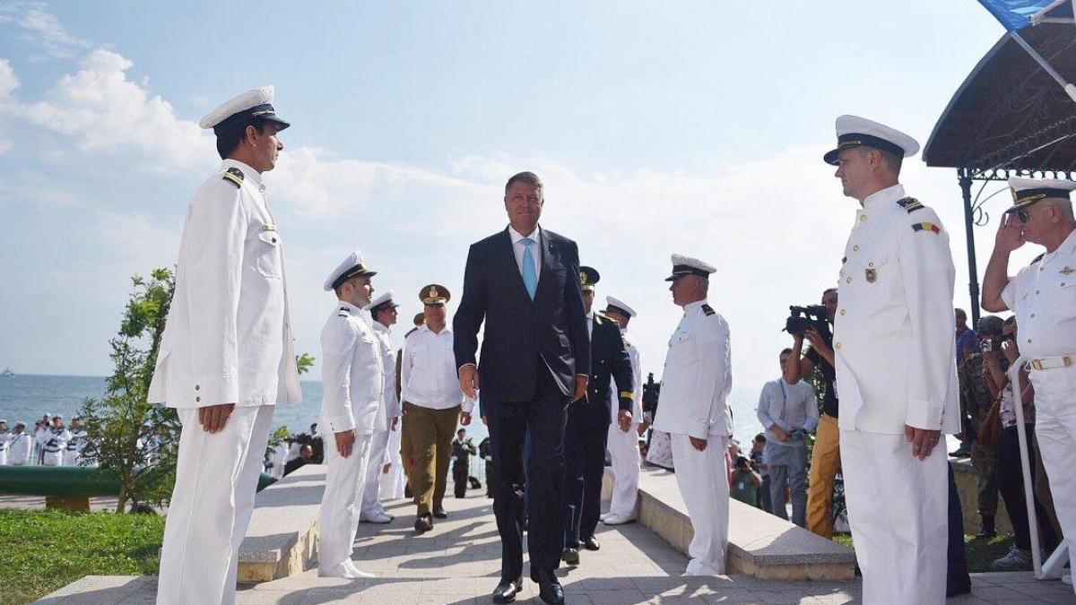 iohannis de ziua marinei armata va avea tehnica moderna partenerii nostri ne apreciaza extrem de