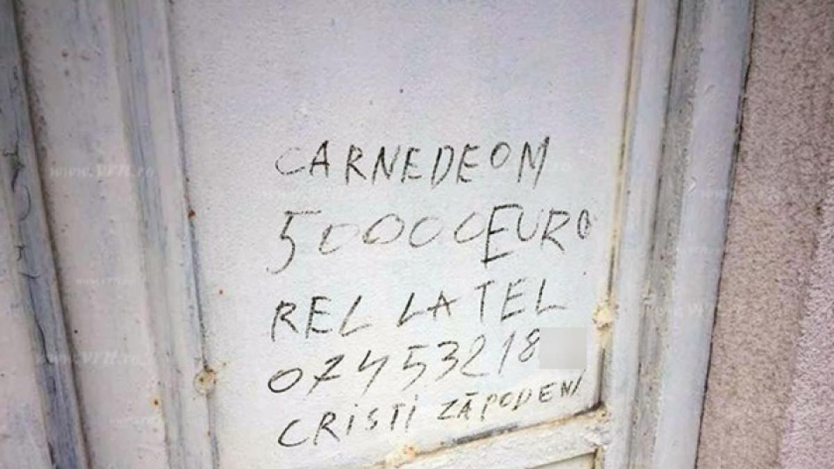 un anunt le da fiori vasluienilor vand carne de om 50 000 euro