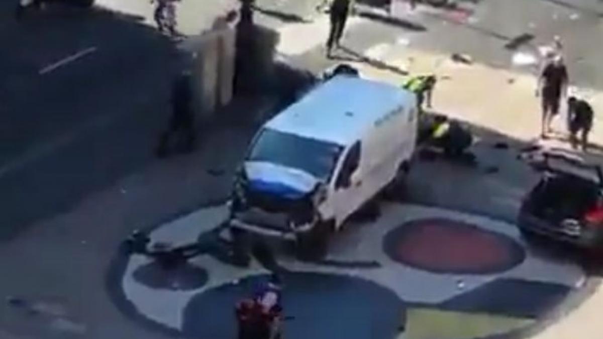 atentat barcelona galerie foto si video a fost activat protocolul in cazul atacurilor teroriste