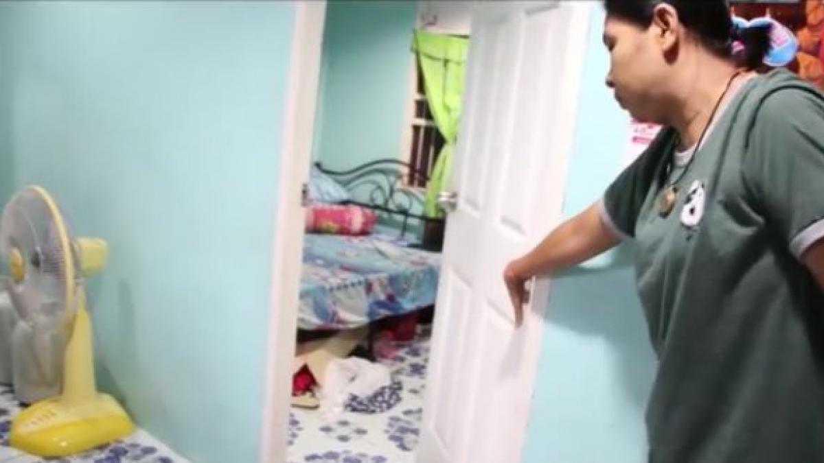 in fiecare seara copilul auzea zgomote ciudate de sub pat le a spus parintilor asa ca acestia au