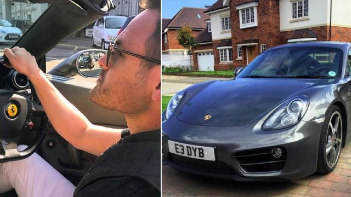 porsche cayman scos la vanzare pe internet pentru 20 de lire proprietarul are o singura conditie