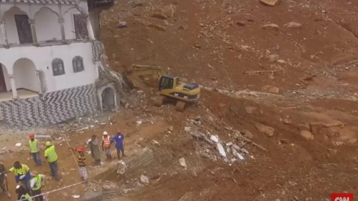 imagini din infern 499 de morti dupa ce versantul unui deal s a prabusit in sierra leone