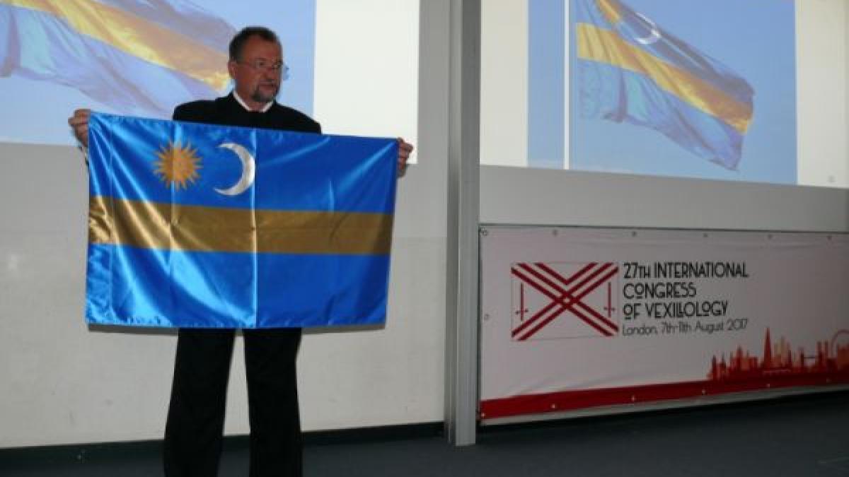 ce steag a prezentat romania la un congres de la londra