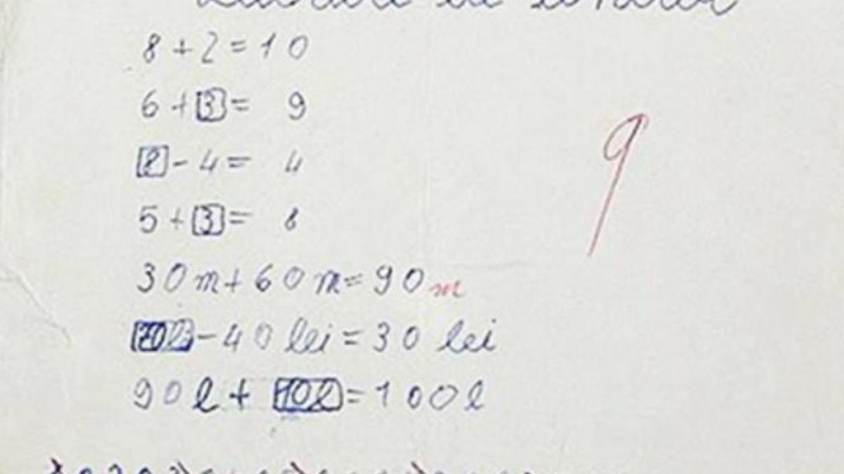 profesoara a intrebat o cat fac 9 x 9 fetita a dat un raspuns care a uimit toti profesorii ce a