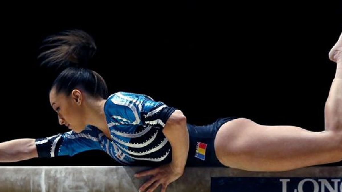 veste uluitoare pentru sportul romanesc gimnasta larisa iordache a luat aurul la individual compus
