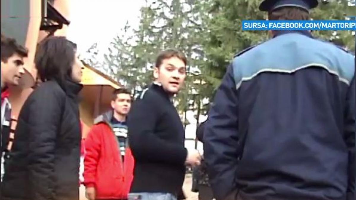 noi imagini din scandalul lui dan sova cu politistii cum le vorbeste politicianul video