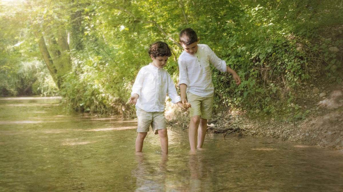 un baietel de zece ani a reusit sa isi salveze fratele de la inec dupa ce a copiat o scena dintr un