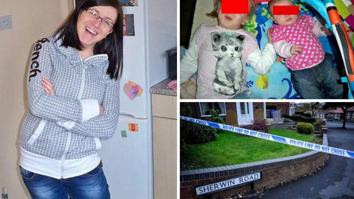 in timp ce fetitele sale se jucau mama s a apropiat de cea mare si s a uitat cu atentie in gura ei