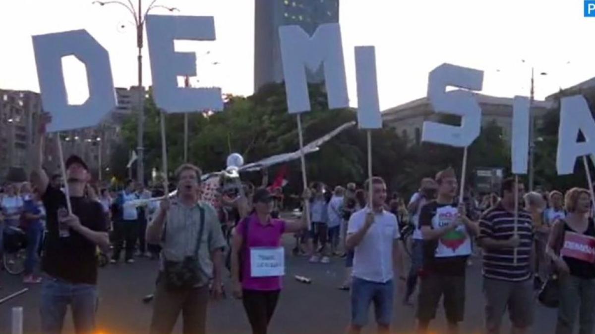 protest in piata victoriei rosia montana pe lista unesco