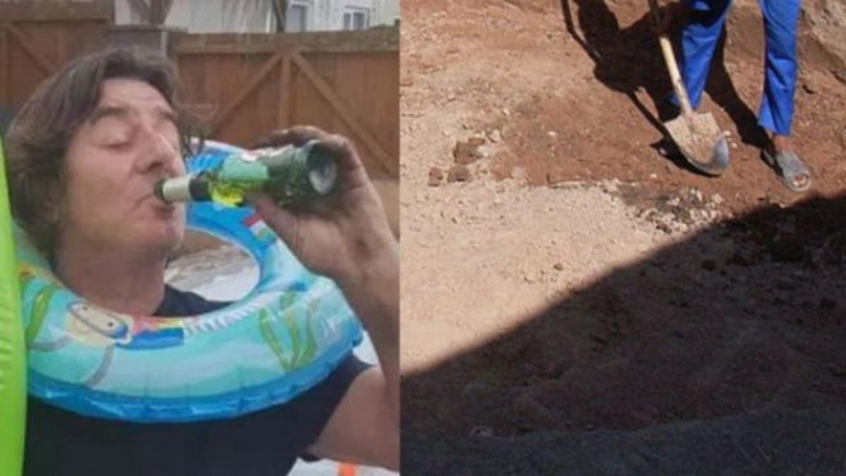 beat crita barbatul a luat o lopata si a inceput sa sape in gradina cand si a dat seama ce vrea sa