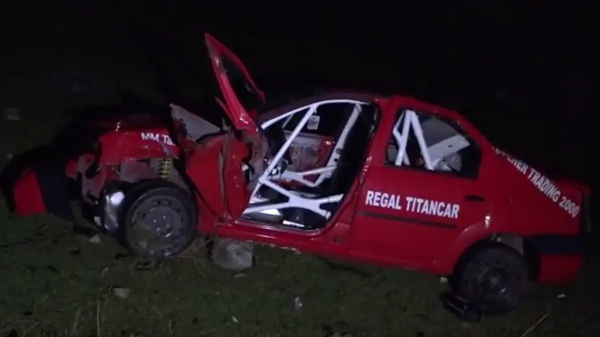 accident grav o masina de curse a cazut intr o rapa din pasul bran din fagaras video