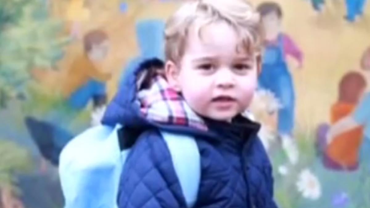 printul george in pericol la noua scoala as fi putut pasi in interior cu o bomba video