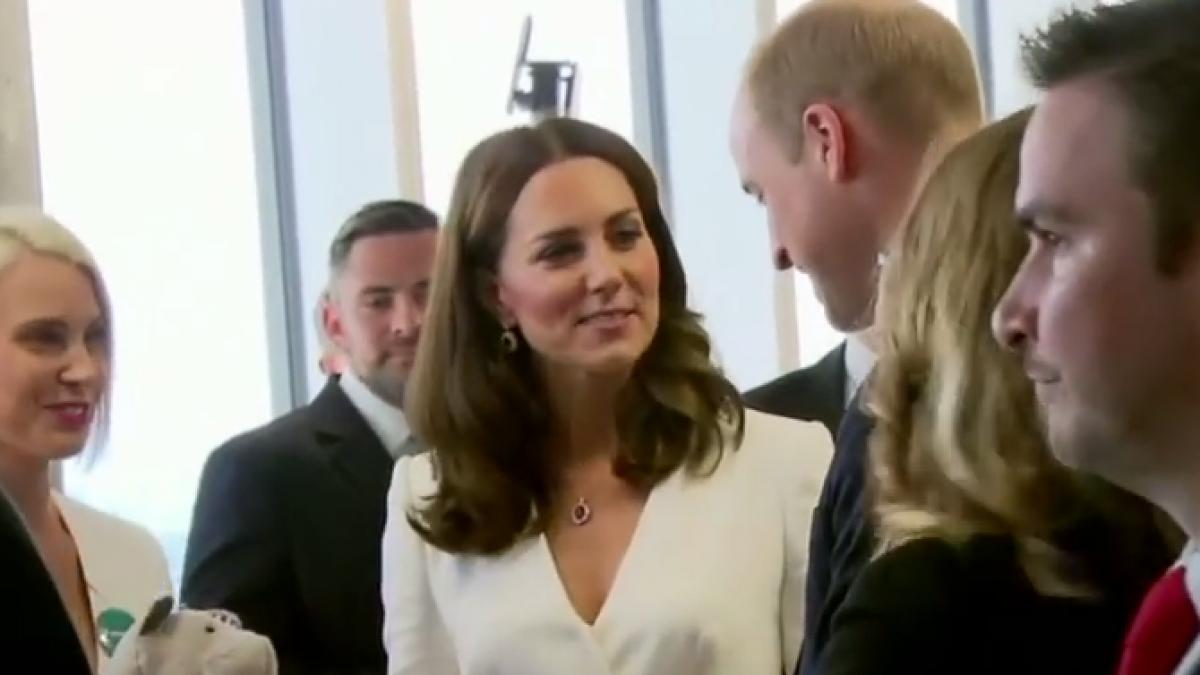 care a fost momentul cand kate middleton s a dat de gol ca e insarcinata video
